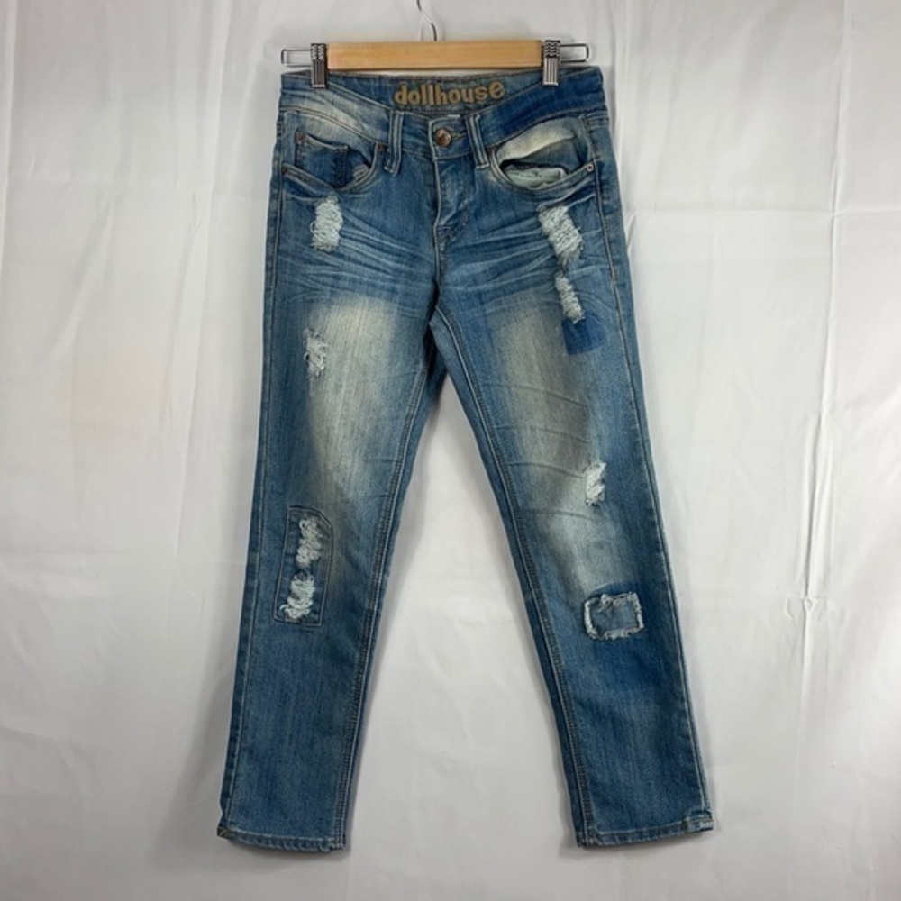 DOLLHOUSE ANKLE CROPP JEANS SIZE 1